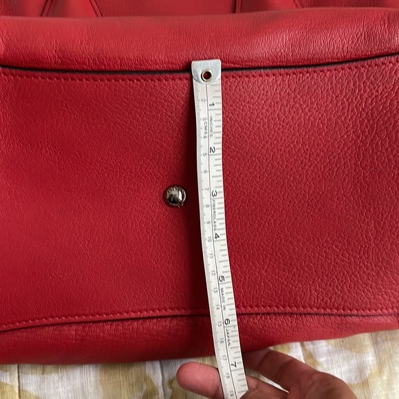 PRADA Handbag Tote Red Large - Picture 16 of 17